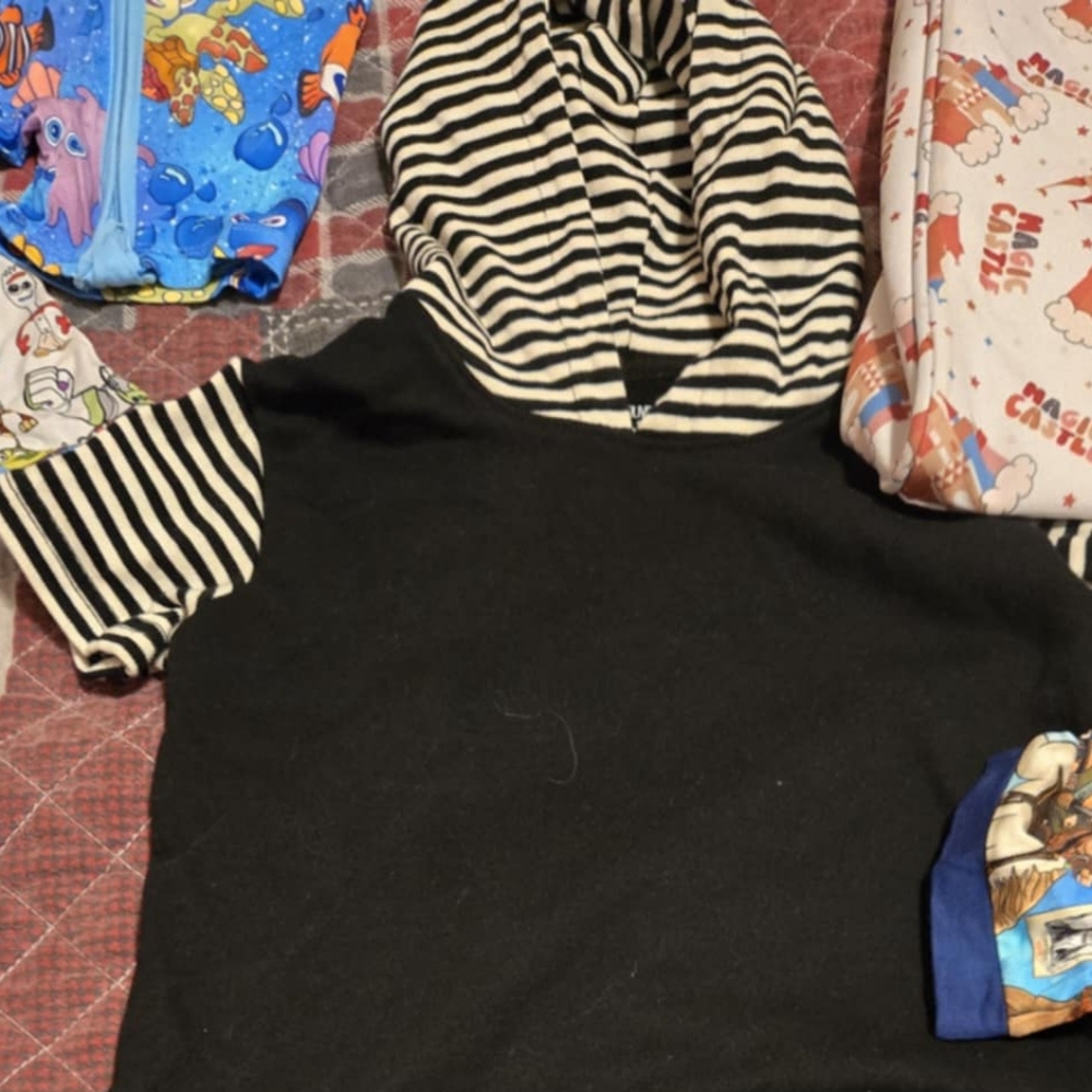 Kids Black Jogger Pants